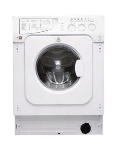 Indesit Ecotime Iwme147 1400 Spin, 7Kg Load Integrated Washing Machine - White